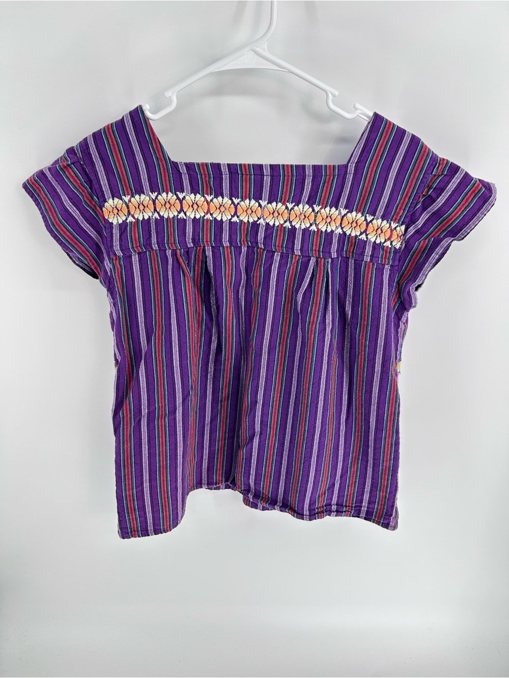 Ivy Jane Purple Boho Embroidered Tops - Small - Picture 2 of 3